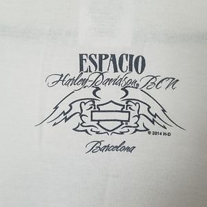 oversized harley davidson tee